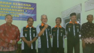 Ketua RW 1,2,3,4,5, dan 6 dalam acara Musrenbangkel Kelurahan Rampal Celaket pada 26 Januari 2015... 
