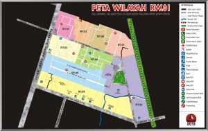 Peta RW-RT di Kelurahan Rampal Celaket - Kota Malang - 1